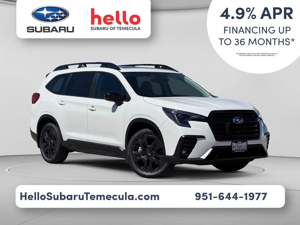 Used 2025 Crystal White Pearl Subaru Onyx Edition image 1