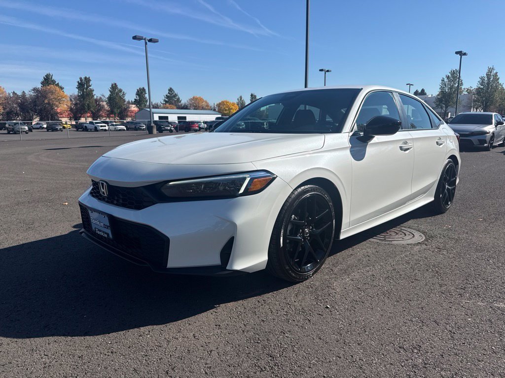 Used 2026 Platinum White Pearl Honda Sport image 2
