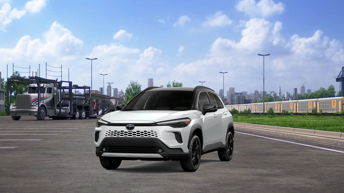 New 2026 Wind Chill Pearl with Jet Black roof Toyota Hybrid XSE image 18