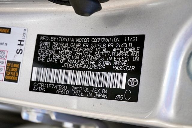 Used 2022 Silver Toyota LE image 32