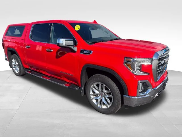 Used 2020 CARDINAL RED GMC SLT image 8