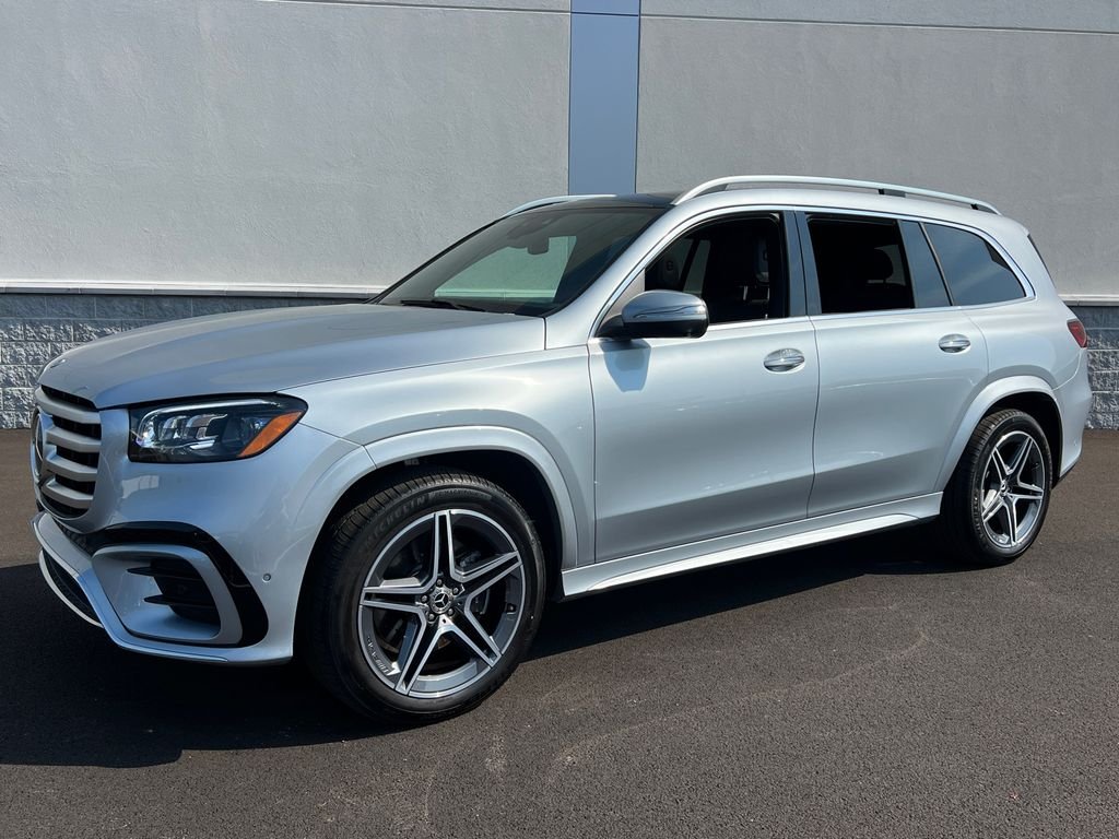 Certified Used 2025 Silver Mercedes-Benz GLS 450 image 2