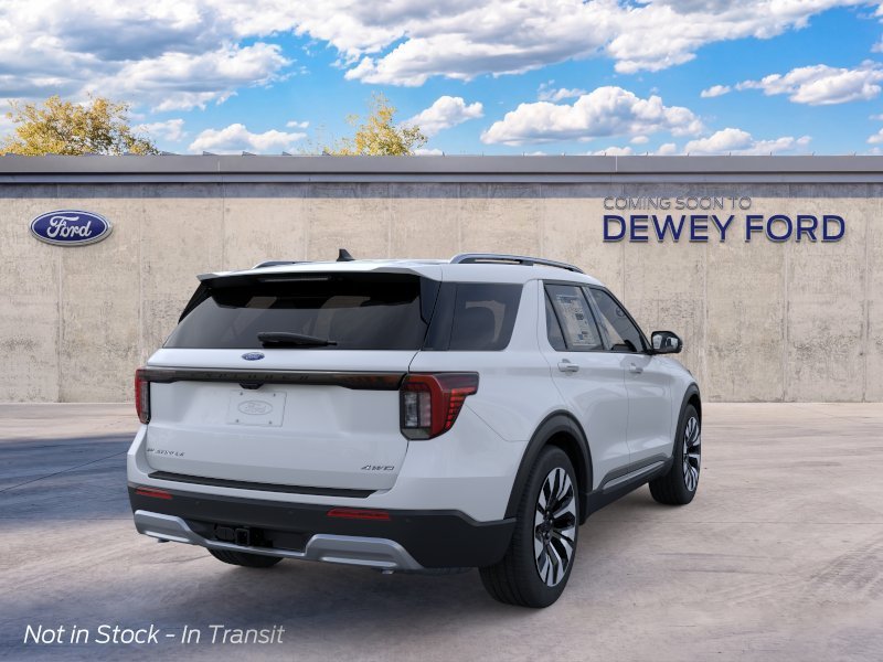 New 2026 Space White Metallic Ford Platinum image 8