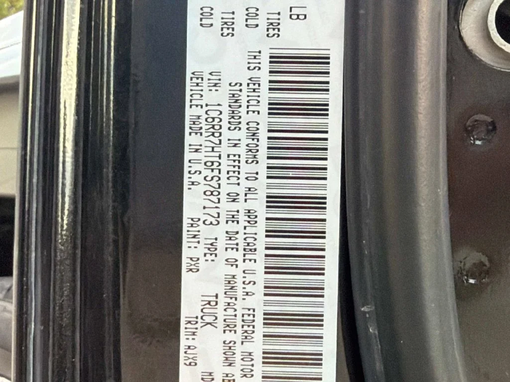Used 2015 Brilliant Black Crystal Pearlcoat Ram Sport image 34