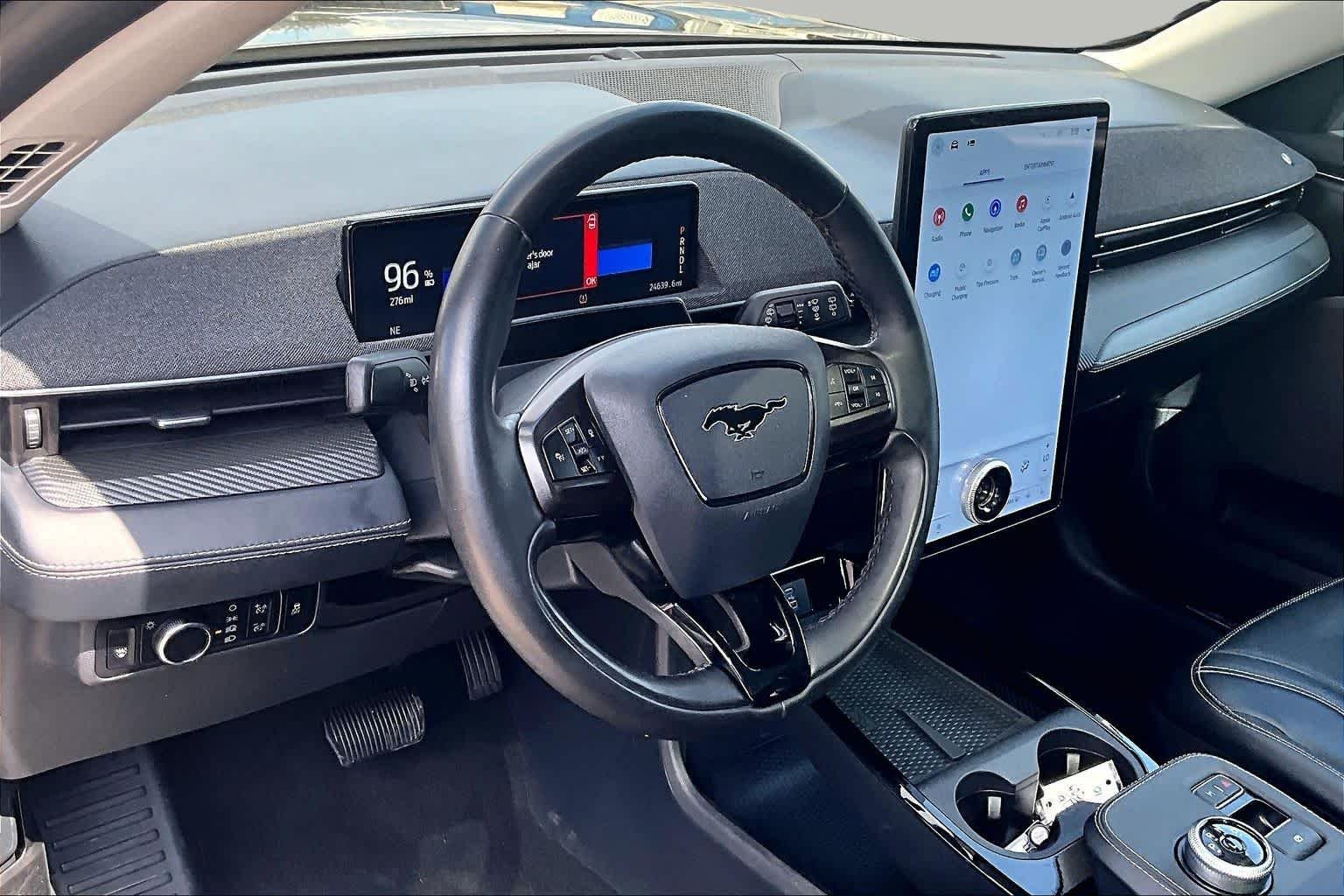 Used 2023 Carbonized Gray Metallic Ford Premium image 20