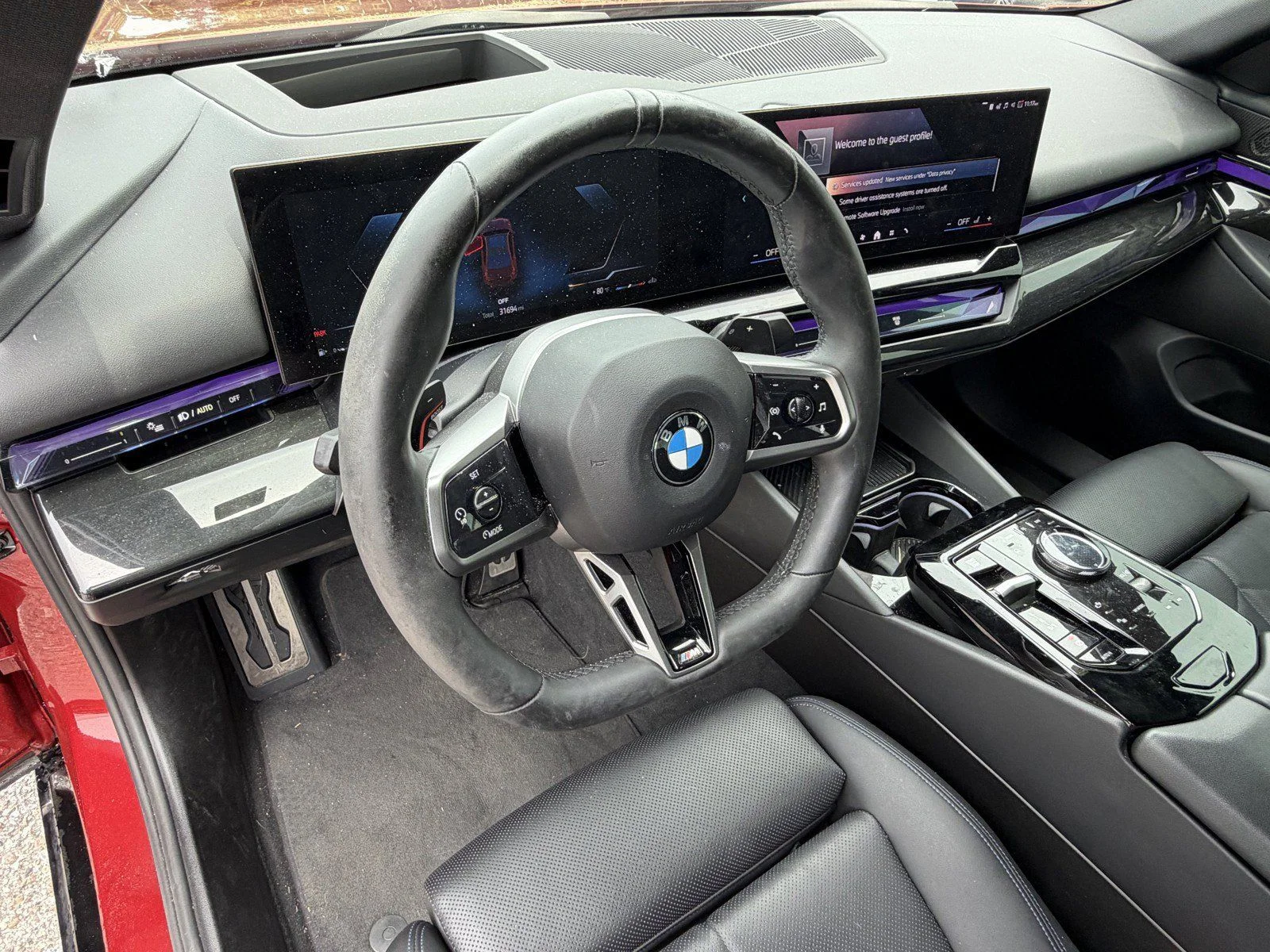 Certified Used 2024 Vegas Red Metallic BMW 540i xDrive image 22