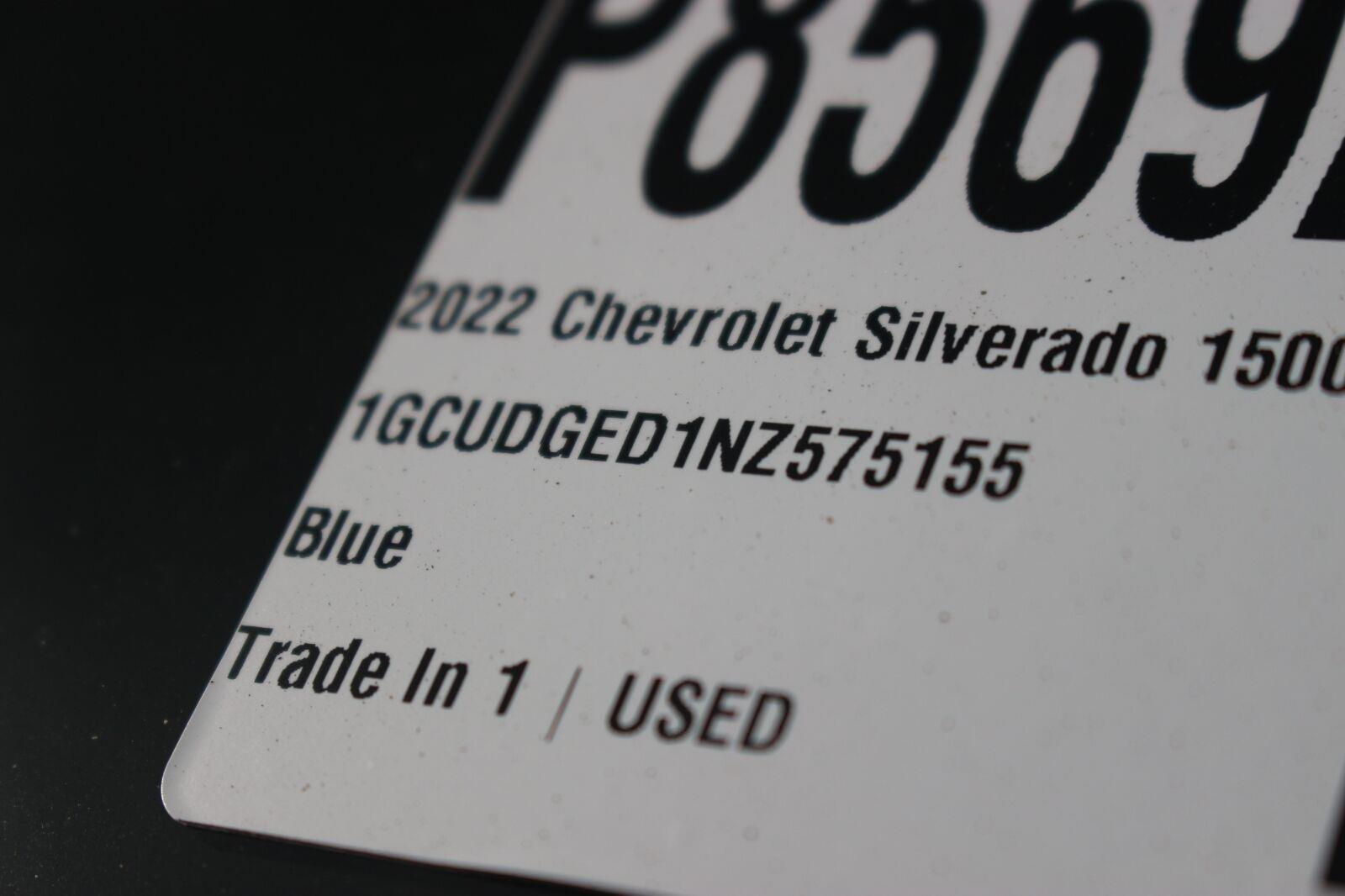 Used 2022 Northsky Blue Metallic Chevrolet LTZ image 43