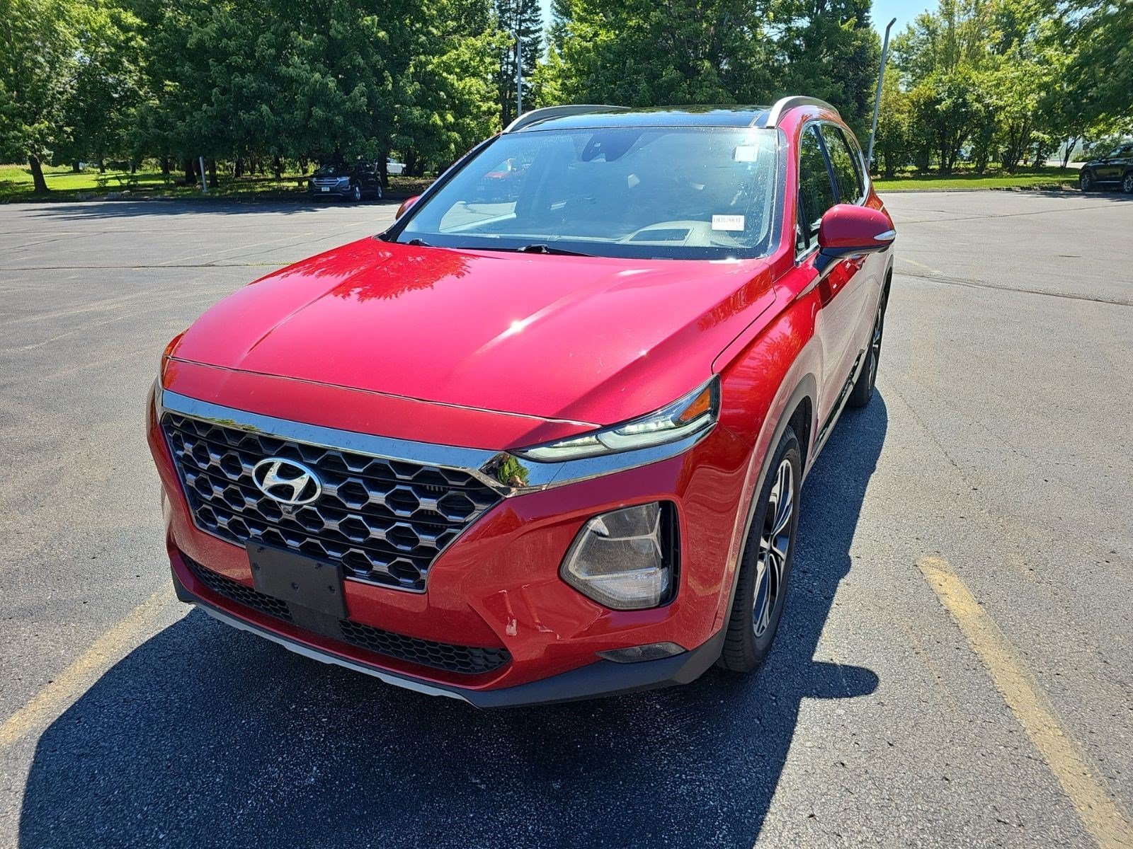 Used 2020 Calypso Red Hyundai Limited image 2