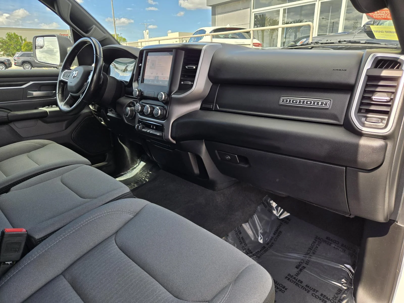 Used 2022 Bright White Clearcoat Ram Big Horn 4x2 Crew Cab 6