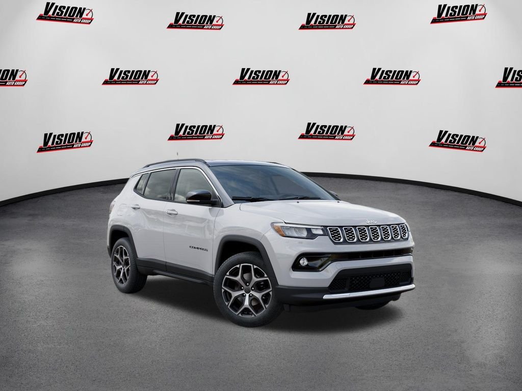 New 2026 Bright White Clear-Coat Exterior Paint Jeep Limited image 5