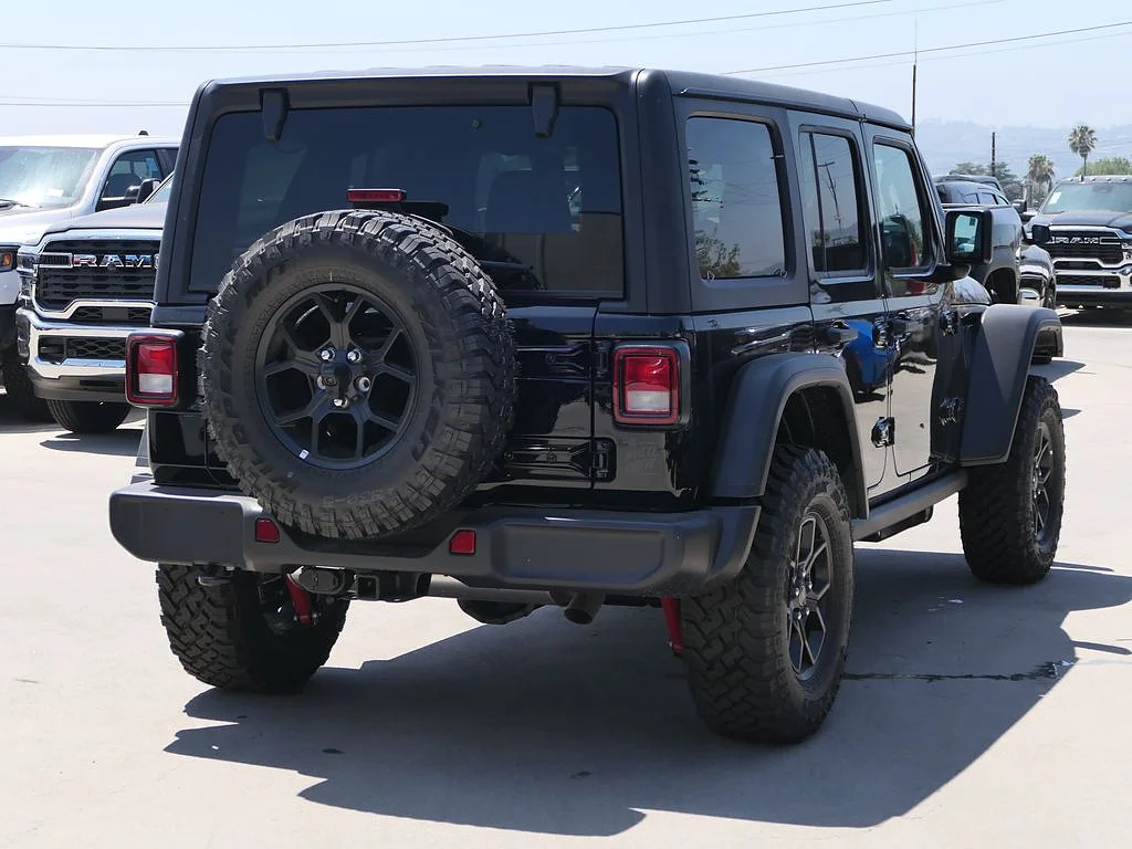 New 2026 Black Clear Coat Jeep Willys image 2