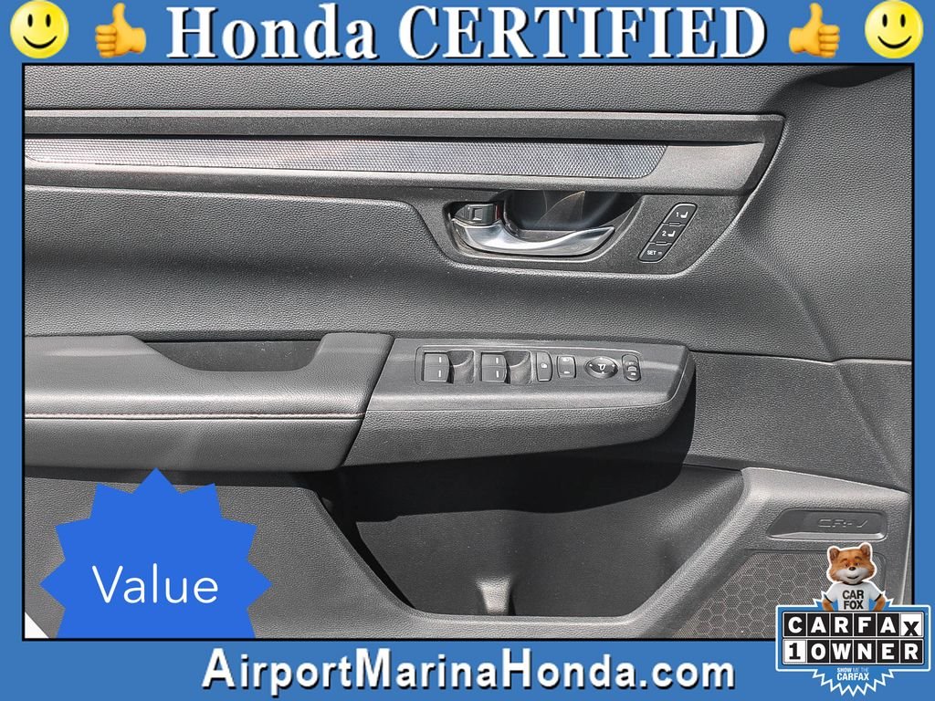 Certified Used 2024 Platinum White Pearl Honda HYBRID 2WD SPORT-L image 22