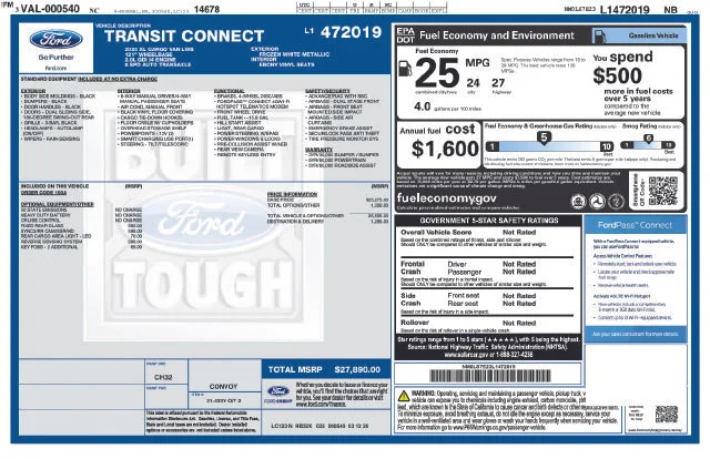Used 2020 White Ford XL image 6