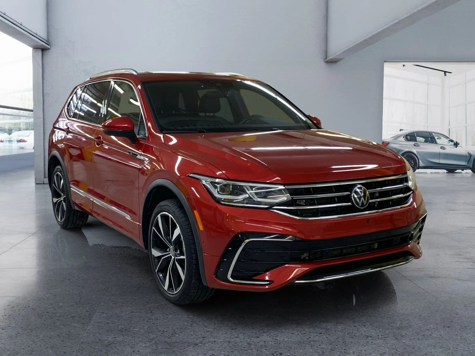 Used 2024 Red Volkswagen Highline R-Line image 7