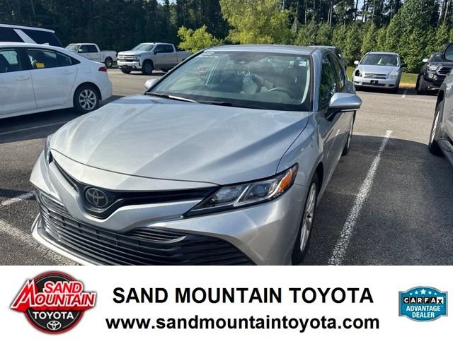 Used 2020 Silver Toyota LE image 1