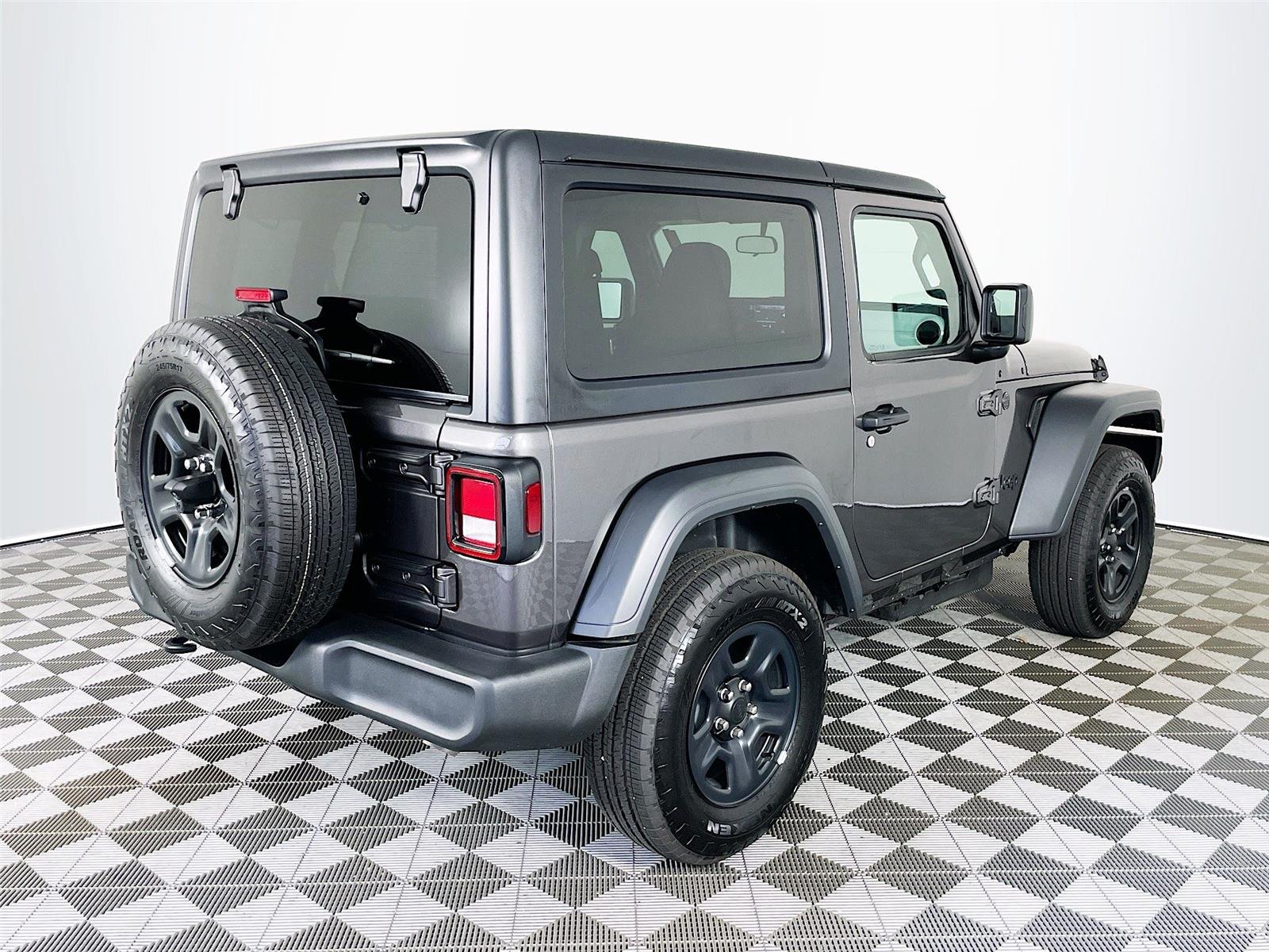 Used 2026 Granite Crystal Metallic Clearcoat Jeep Sport image 9