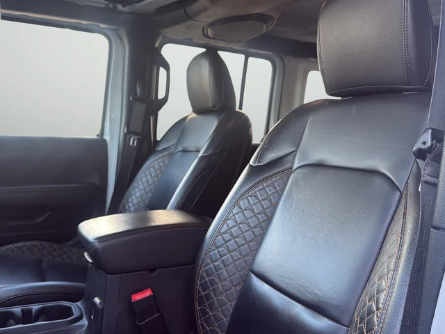 Used 2021 White Jeep Unlimited Sahara High Altitude image 10