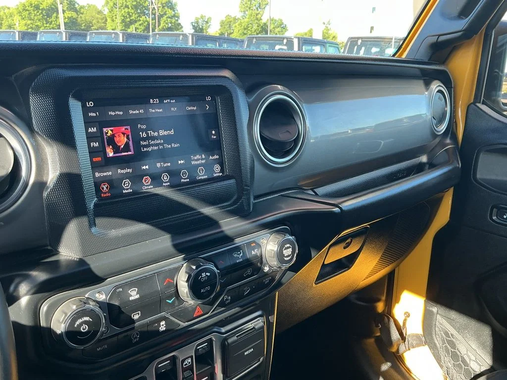 Used 2018 Yellow Jeep Unlimited Sahara image 28