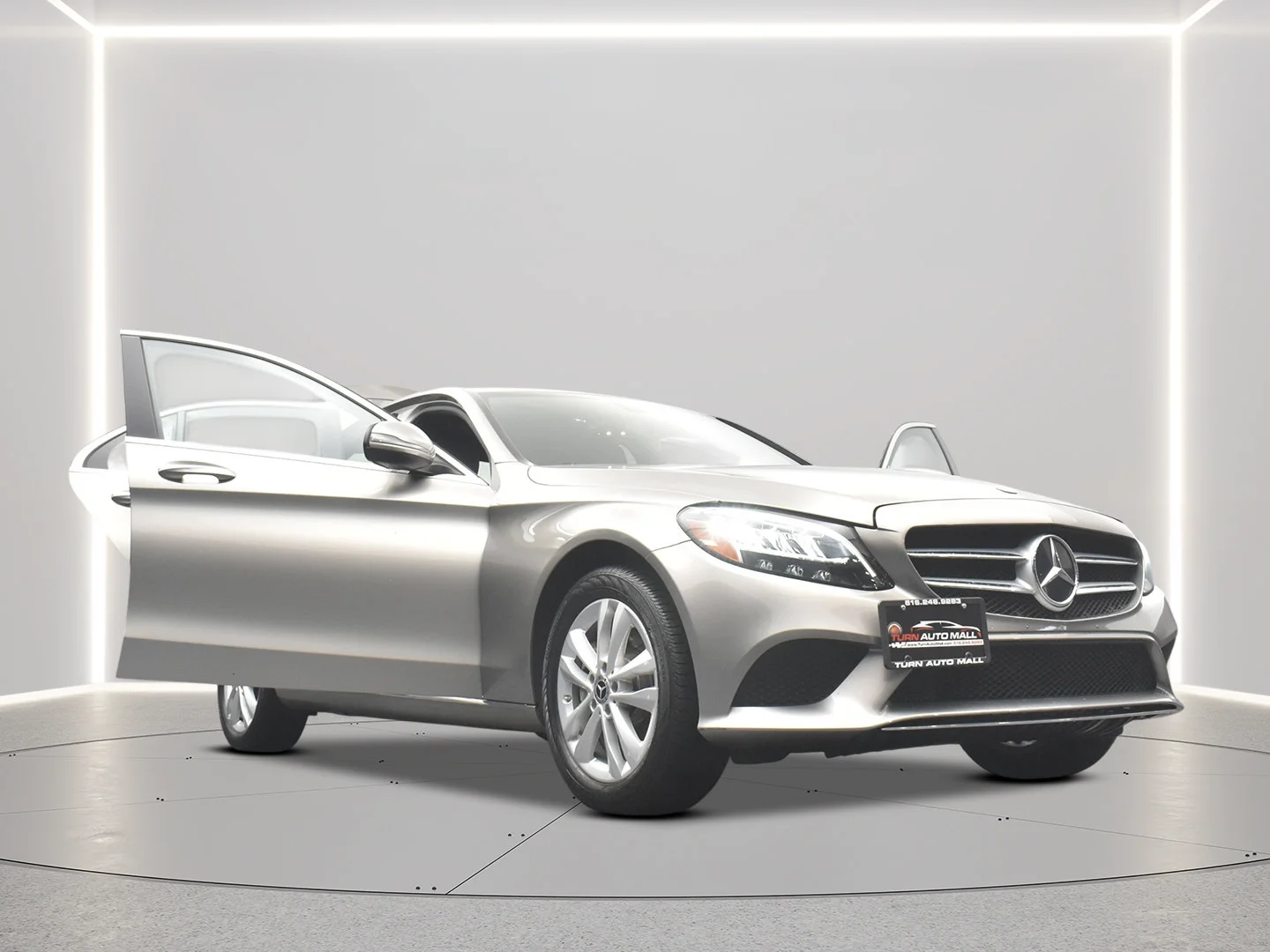 Used 2019 Selenite Grey Metallic Mercedes-Benz C 300 image 11