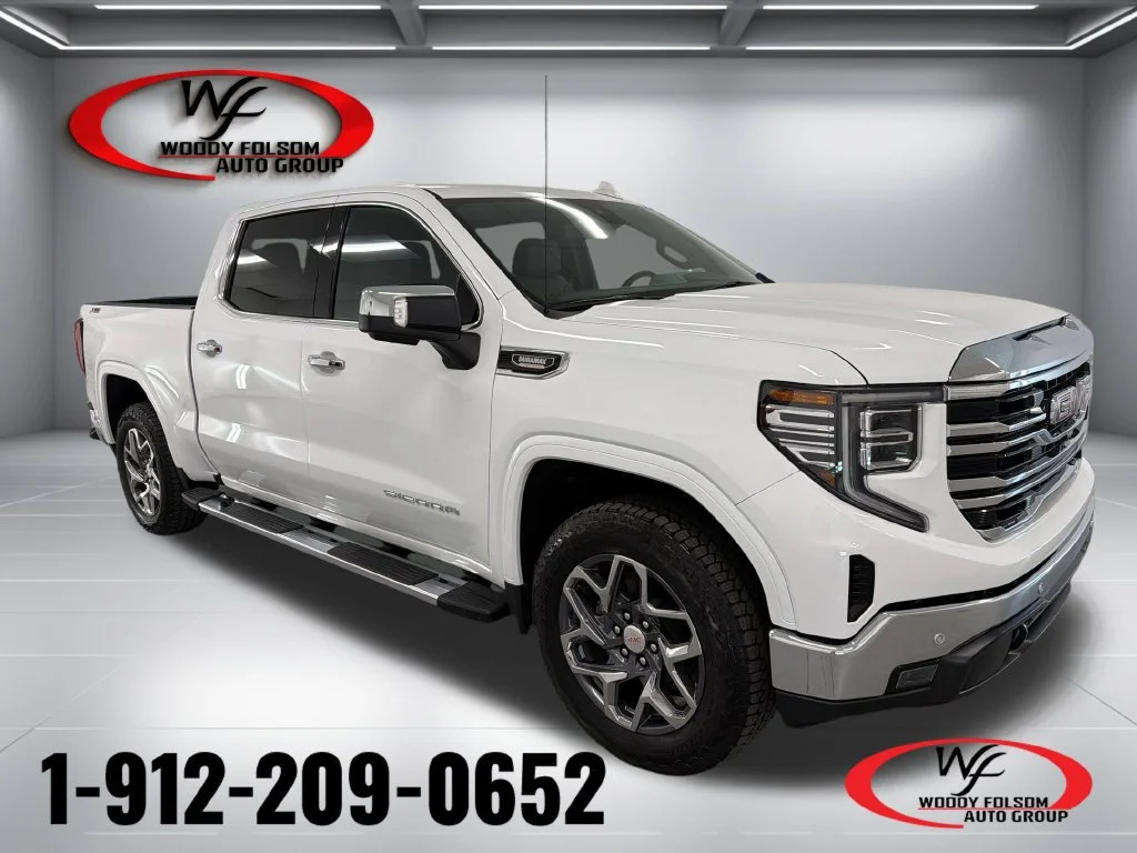 New 2026 Summit White GMC SLT image 1