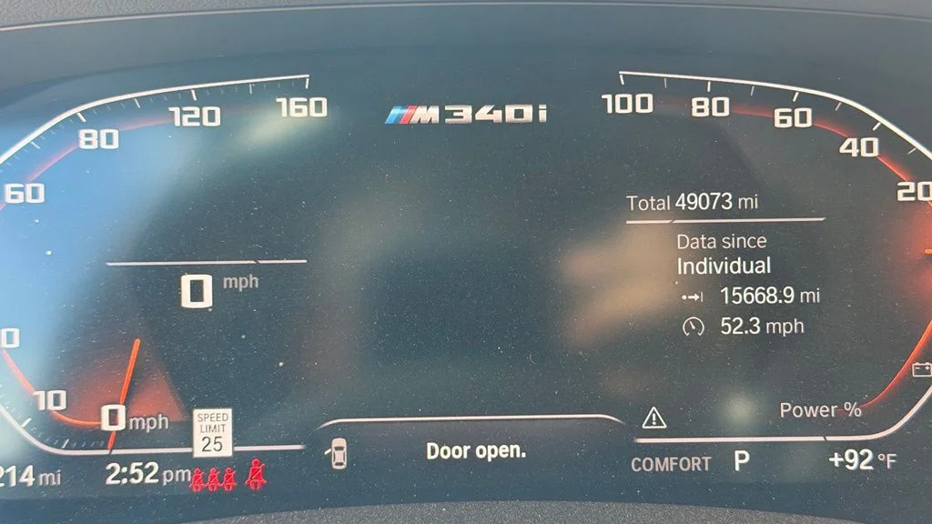 Used 2021 White BMW M340i xDrive image 8