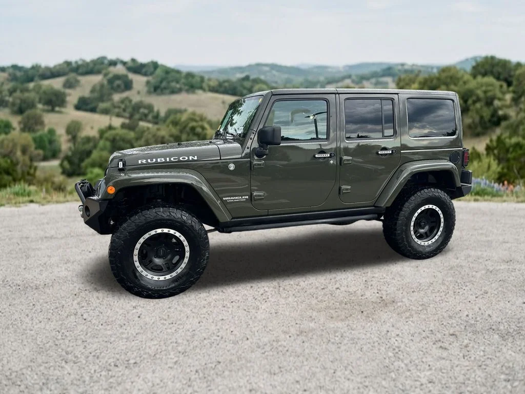 Used 2016 Green Jeep Unlimited Rubicon image 4