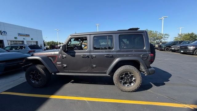 Certified Used 2020 Gray Jeep Unlimited Rubicon image 3