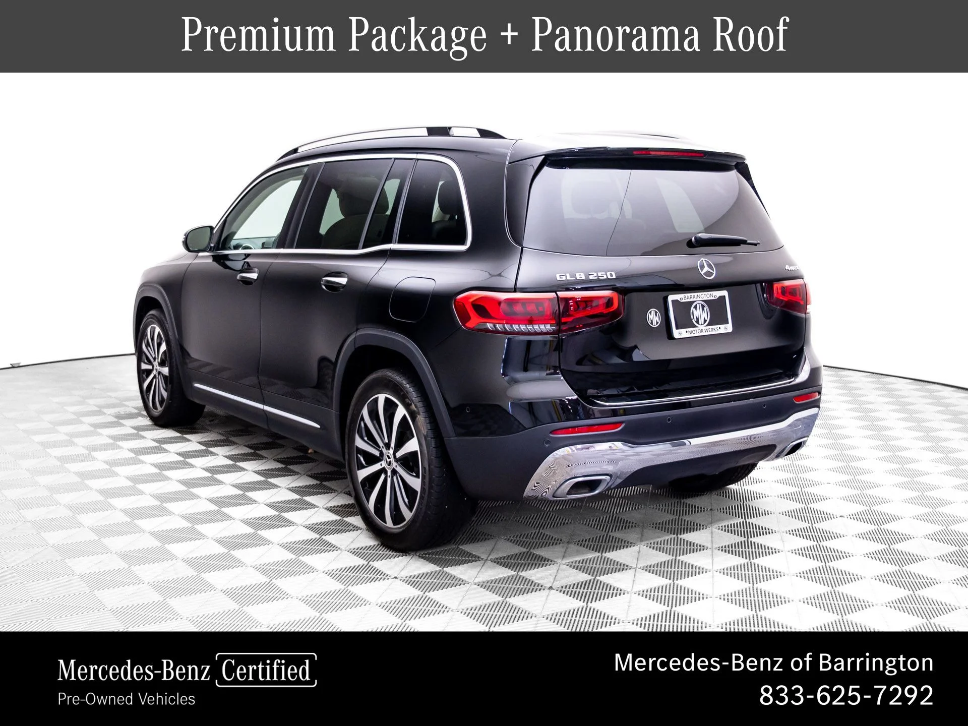 Certified Used 2023 Black Mercedes-Benz GLB 250 image 3