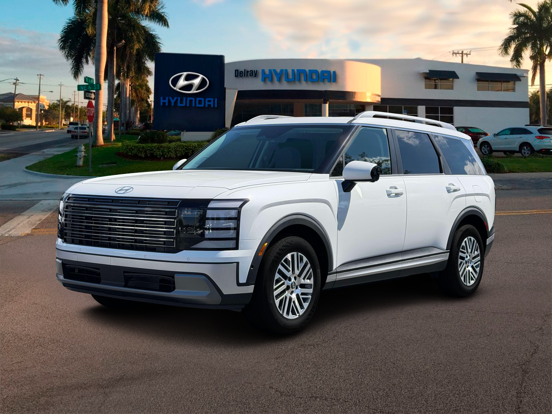 New 2027 White Hyundai SEL image 1