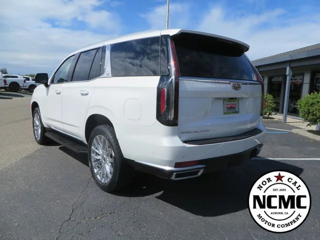 Used 2023 White Cadillac Premium Luxury image 3