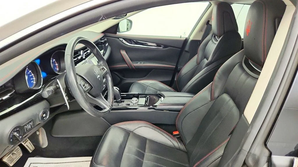 Used 2017 Grigio Maratea Metallescent Maserati S Q4 GranSport 3.0L Driver Assistance Pack+ & Cooled Front Seats image 19