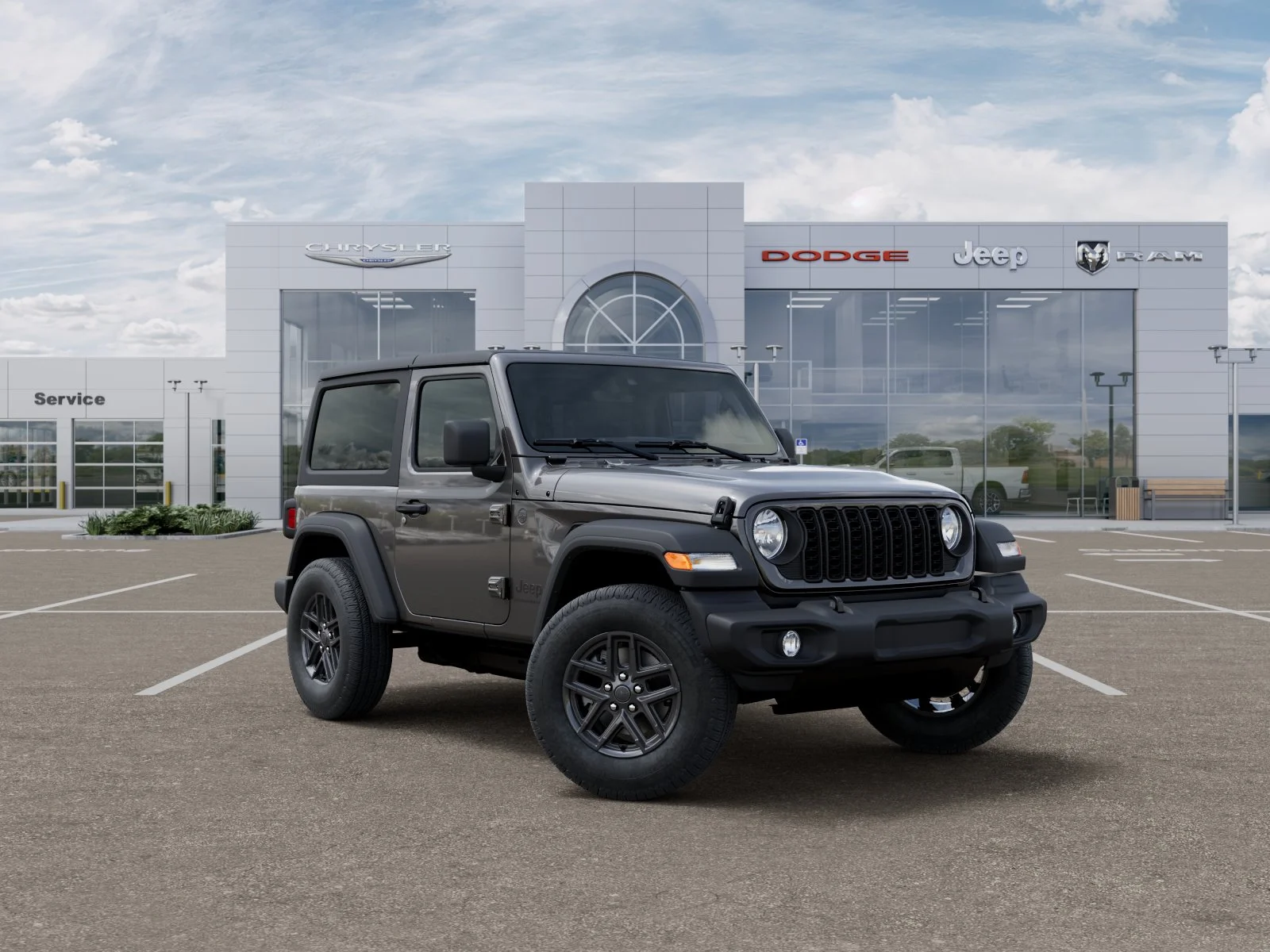 New 2026 Granite Crystal Metallic Clear-Coat Exterior Paint Jeep Sport image 32
