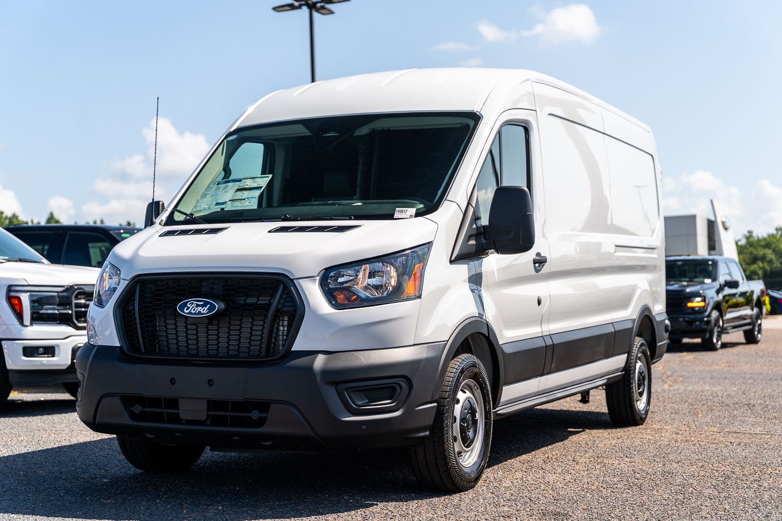 New 2026 Oxford White Ford Cargo Van image 2