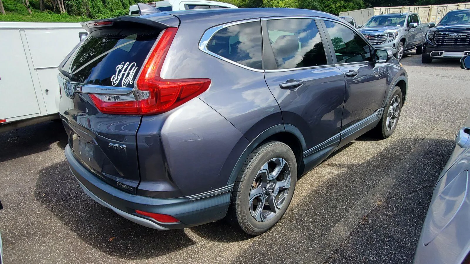 Used 2017 Modern Steel Metallic Honda EX image 9