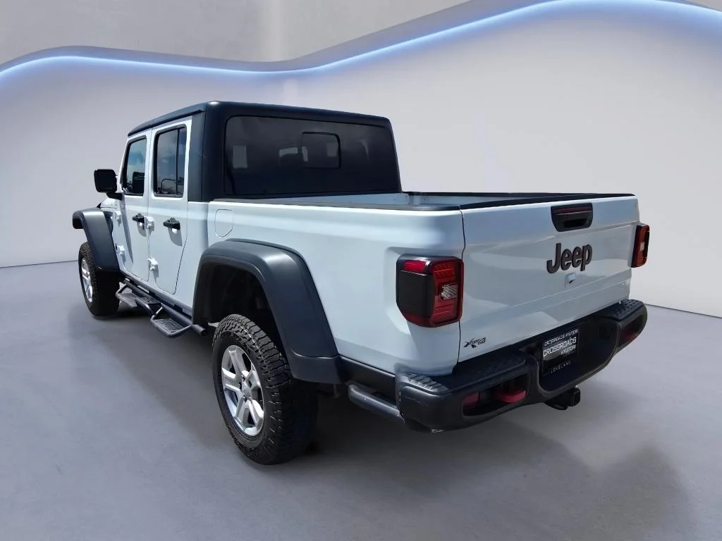 Used 2020 Bright White Clearcoat Jeep Rubicon image 3