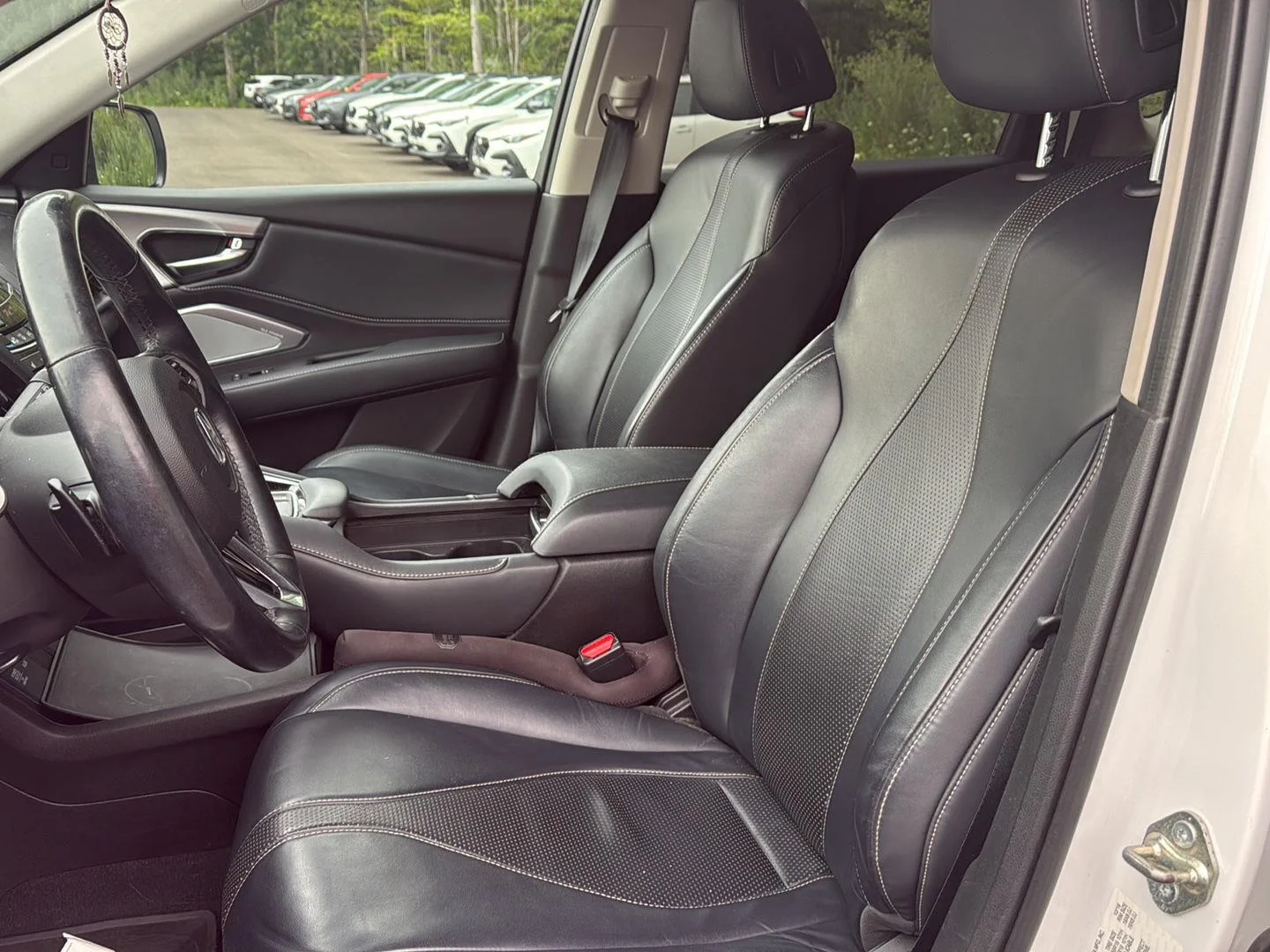 Used 2020 Platinum White Pearl Acura SH-AWD w/Tech image 9