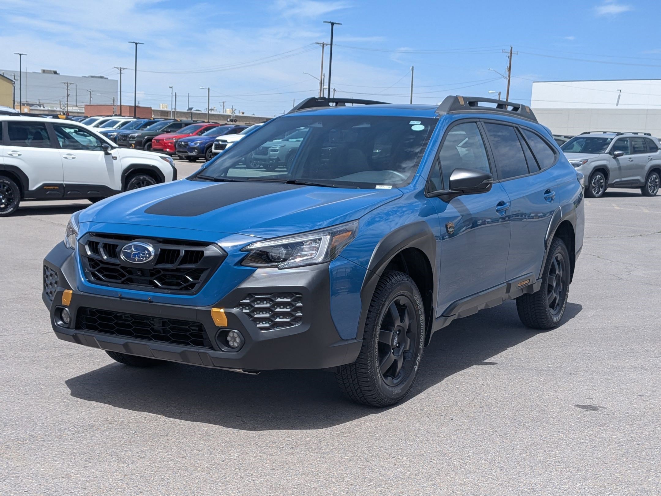 Used 2025 Geyser Blue Subaru Wilderness image 8