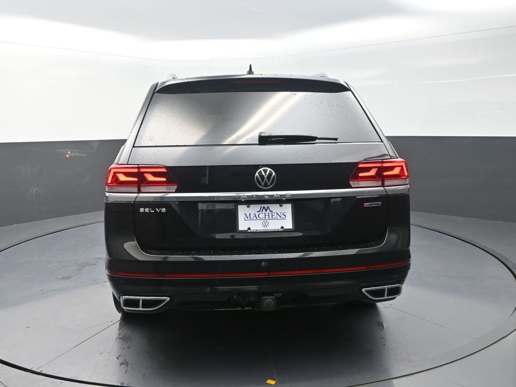 Used 2022 Black Volkswagen 3.6L V6 SEL Premium R-Line image 9