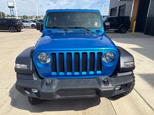 Certified Used 2023 Blue Jeep Sport S image 3
