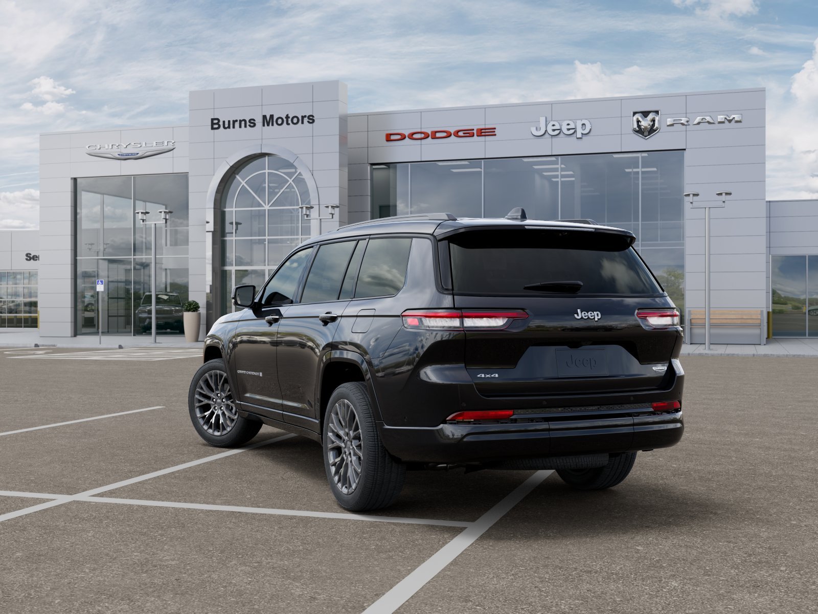 New 2026 Diamond Black Crystal Pearl-Coat Exterior Paint Jeep Summit image 29