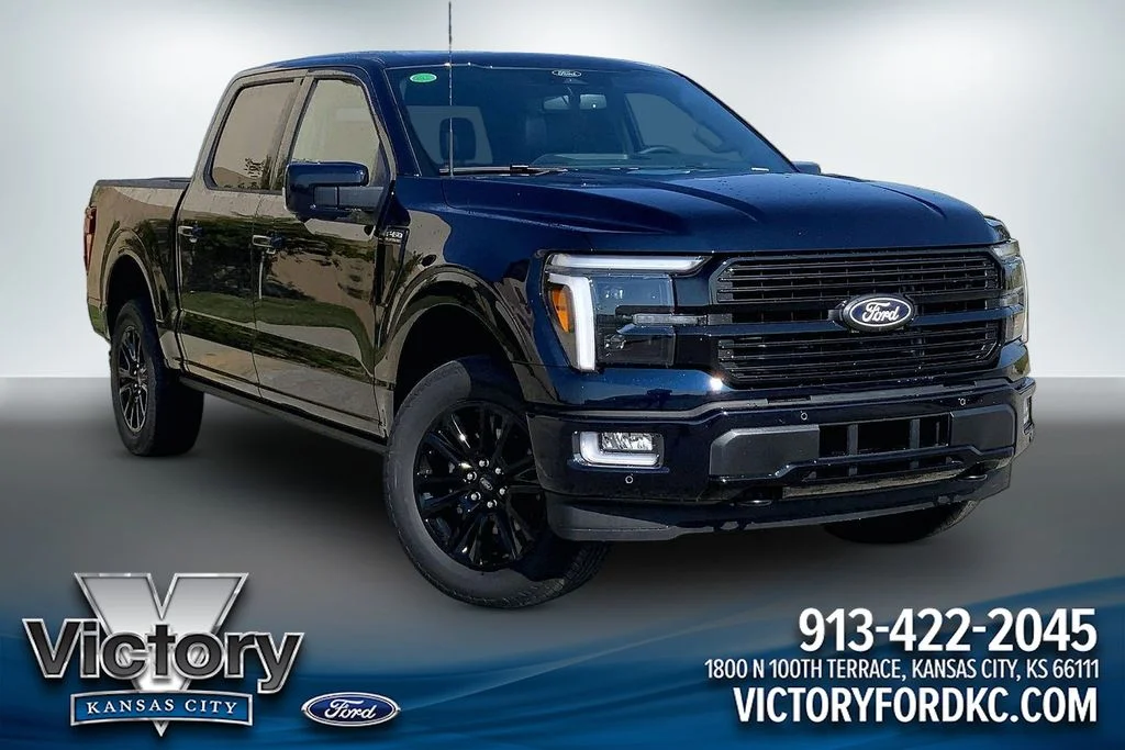 New 2026 Blue Ford Platinum image 1