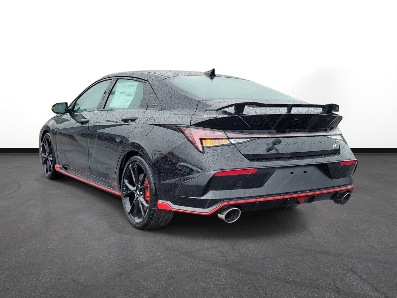 New 2026 Abyss Black Hyundai Sedan image 3