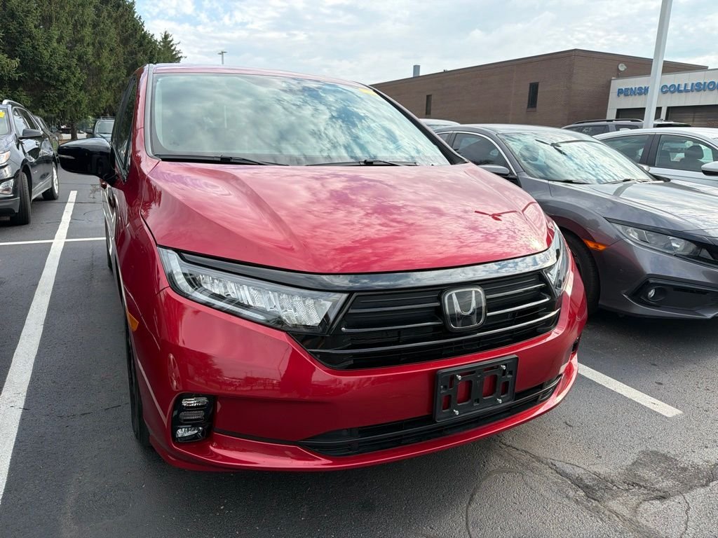 Used 2024 Radiant Red Metallic II Honda Sport image 5
