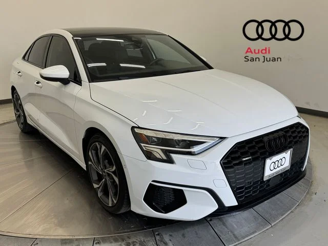 Used 2023 White Audi 40 Premium Plus image 1