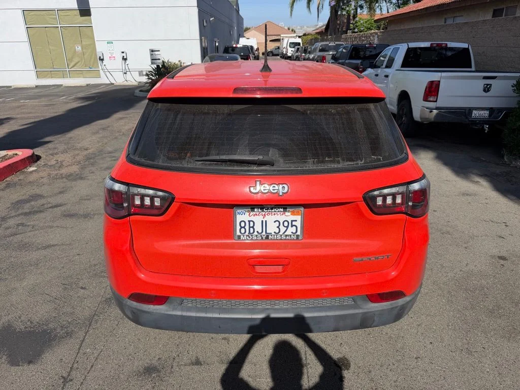 Used 2018 Orange Jeep Sport image 10