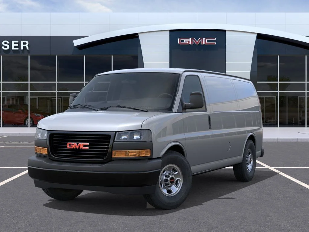 New 2026 Silver GMC Work Van image 6