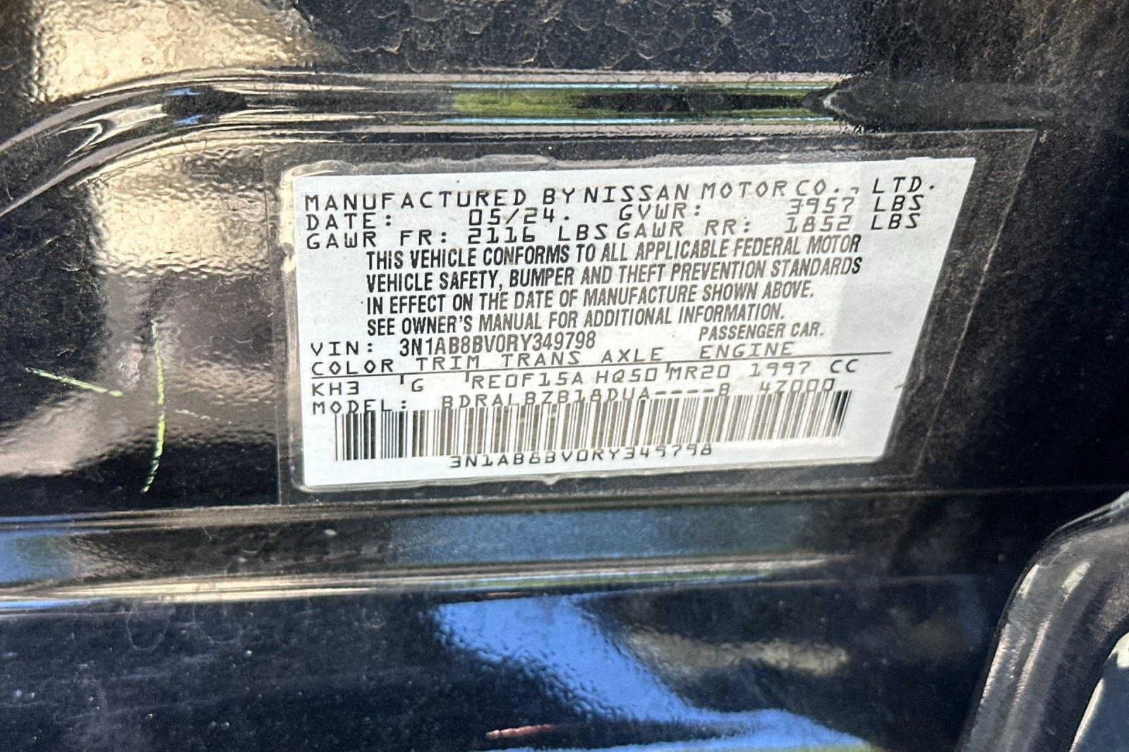 Used 2024 Super Black Nissan S image 27