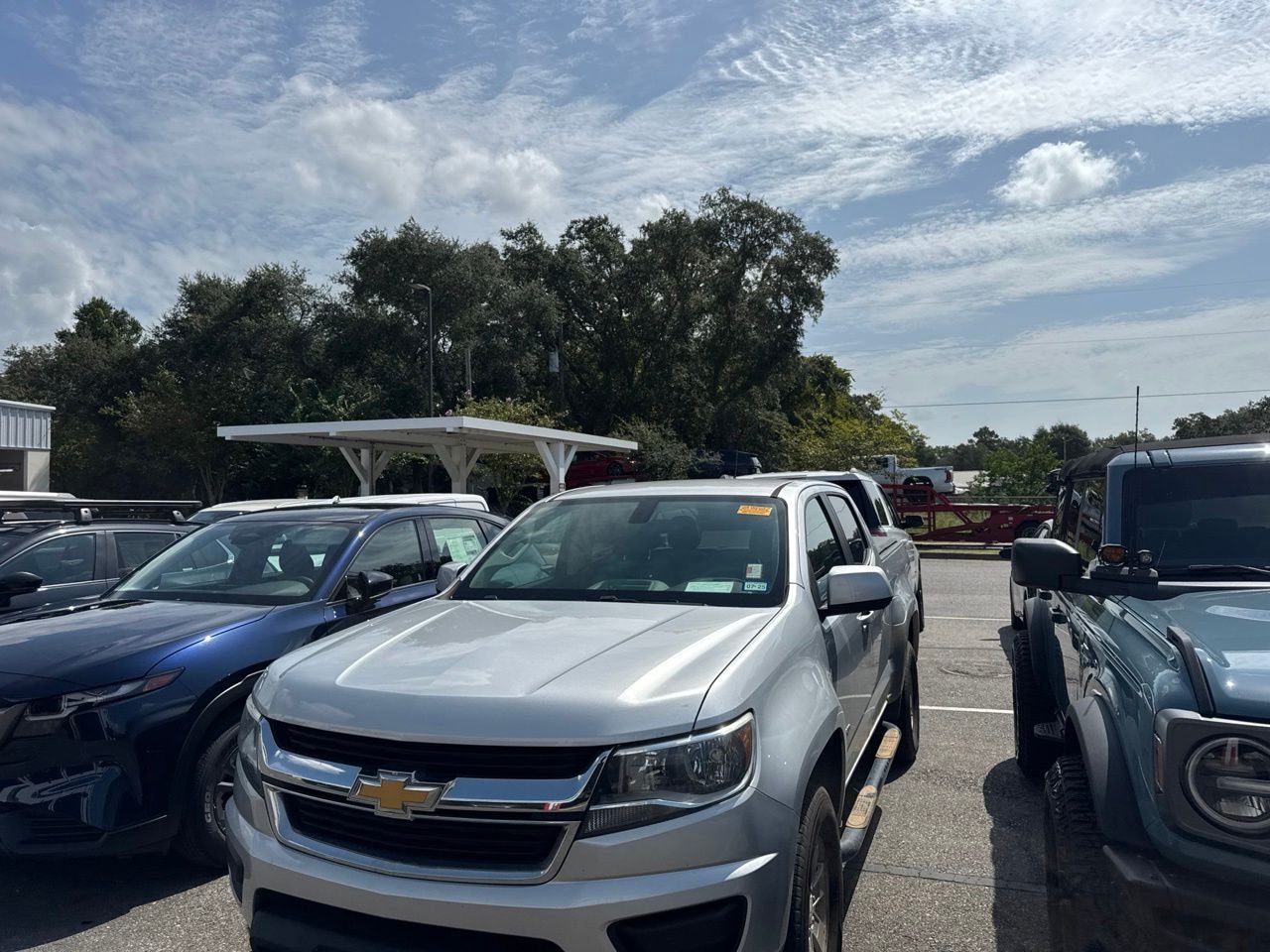 Used 2017 Silver Chevrolet Work Truck image 1