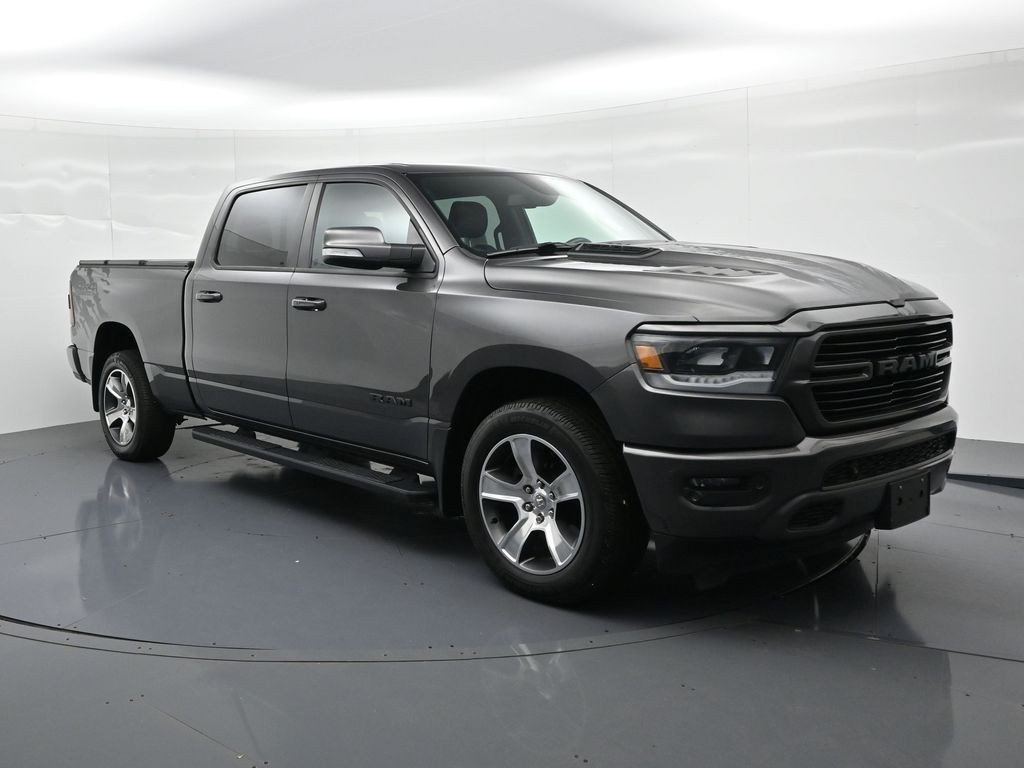 Used 2019 Granite Crystal Metallic Clearcoat Ram Rebel image 4
