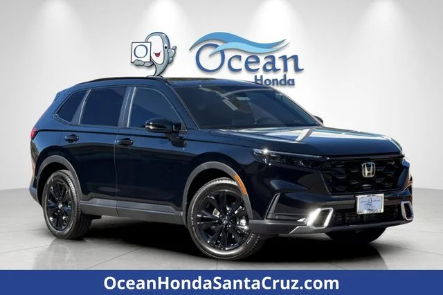 New 2026 Crystal Black Pearl Honda AWD Sport Touring Hybrid image 1